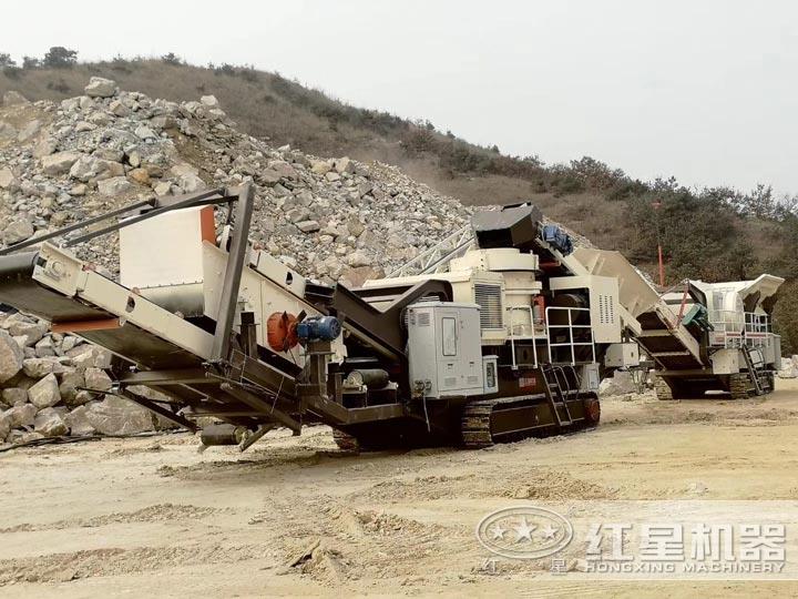 建筑垃圾破碎現(xiàn)場，選好設(shè)備收益更高
