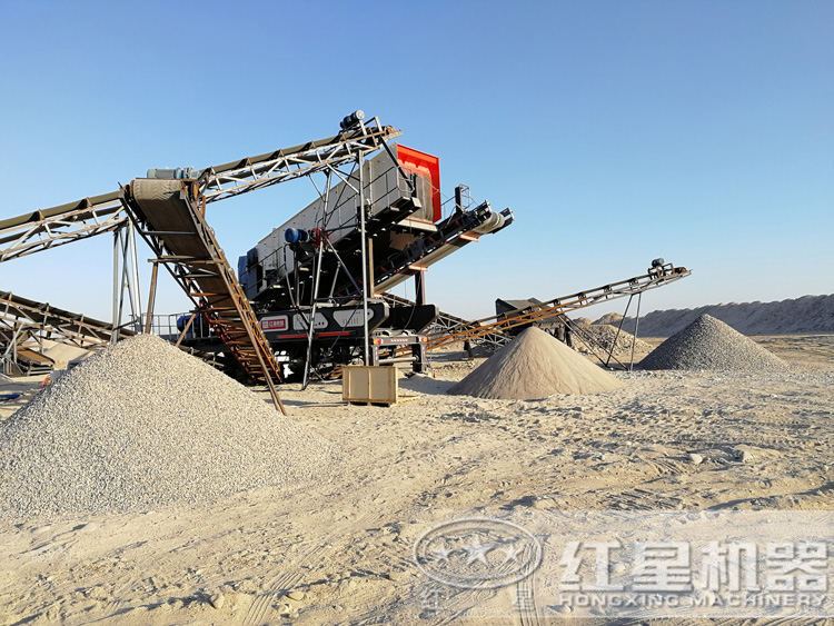 機(jī)制砂用戶現(xiàn)場(chǎng)，多個(gè)現(xiàn)場(chǎng)可提供就近安排參觀