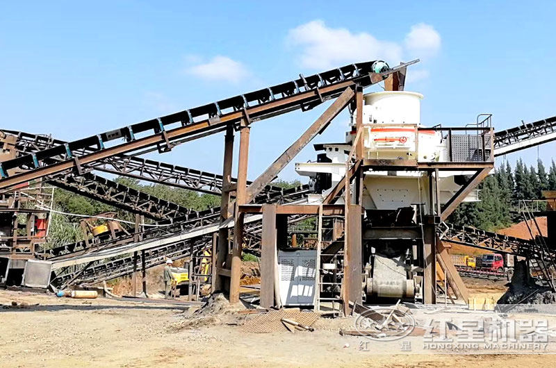 制砂機成品粒型好，成品多用于建筑工程，道路基建